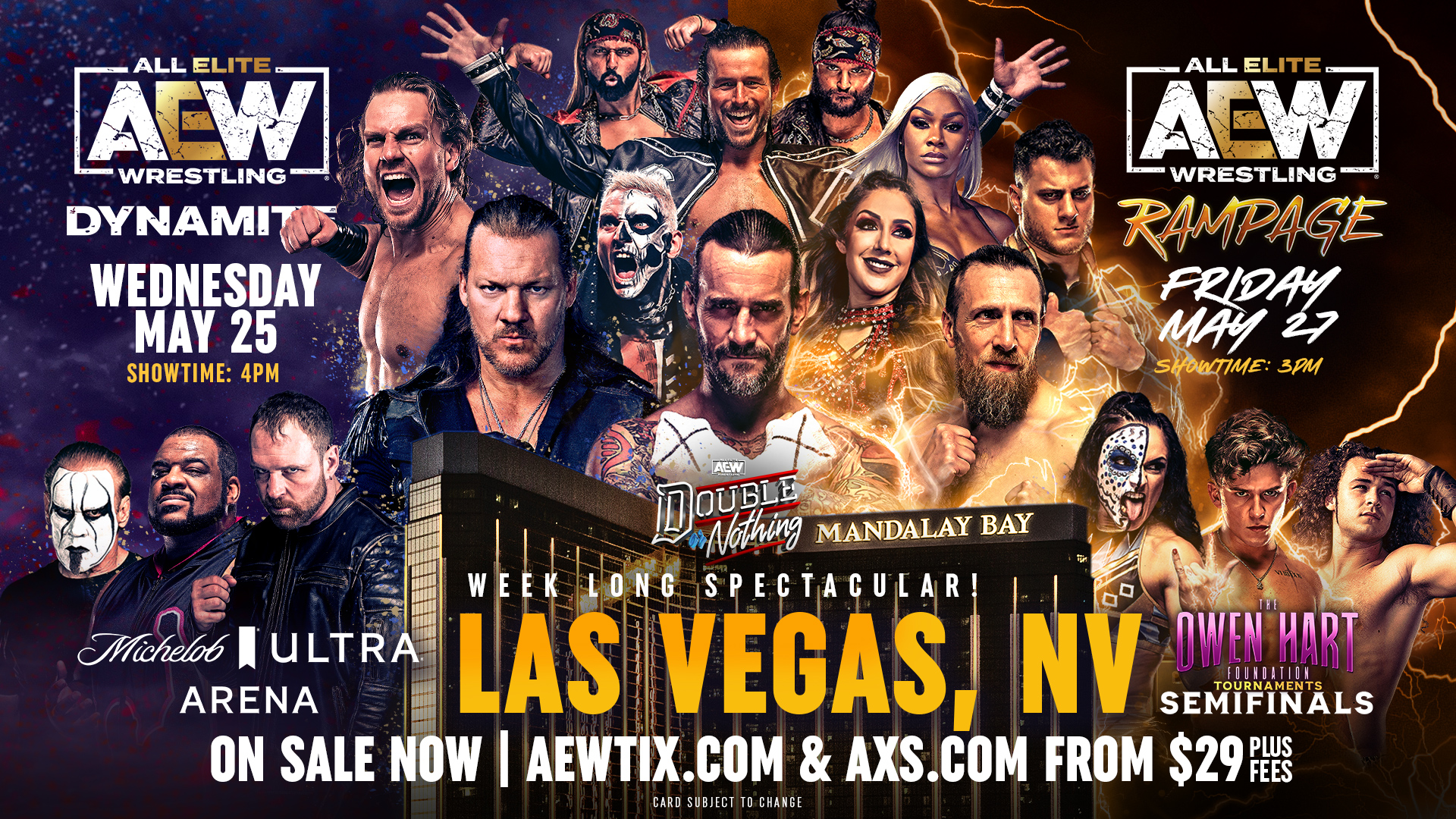 All Elite Wrestling on Twitter "🎲 VEGAS BABY! The Las Vegas debut of