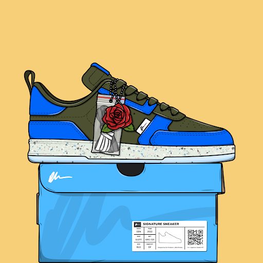 Signature Sneakers #254 bought for 0.17 ETH ($348.81 USD) - opensea.io/assets/0x34195…