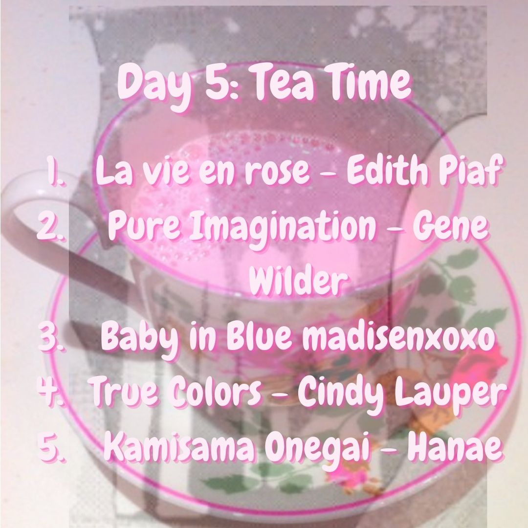 xblushingyukix's tweet photo. For the last day of #akigureweek2022, I've made my final playlist for the theme: Tea Time. Now you all have 25 Akigure songs to add to your [playlist. Happy Akigure Week everyone!💗🥳 https://t.co/dXy0GPTQVg