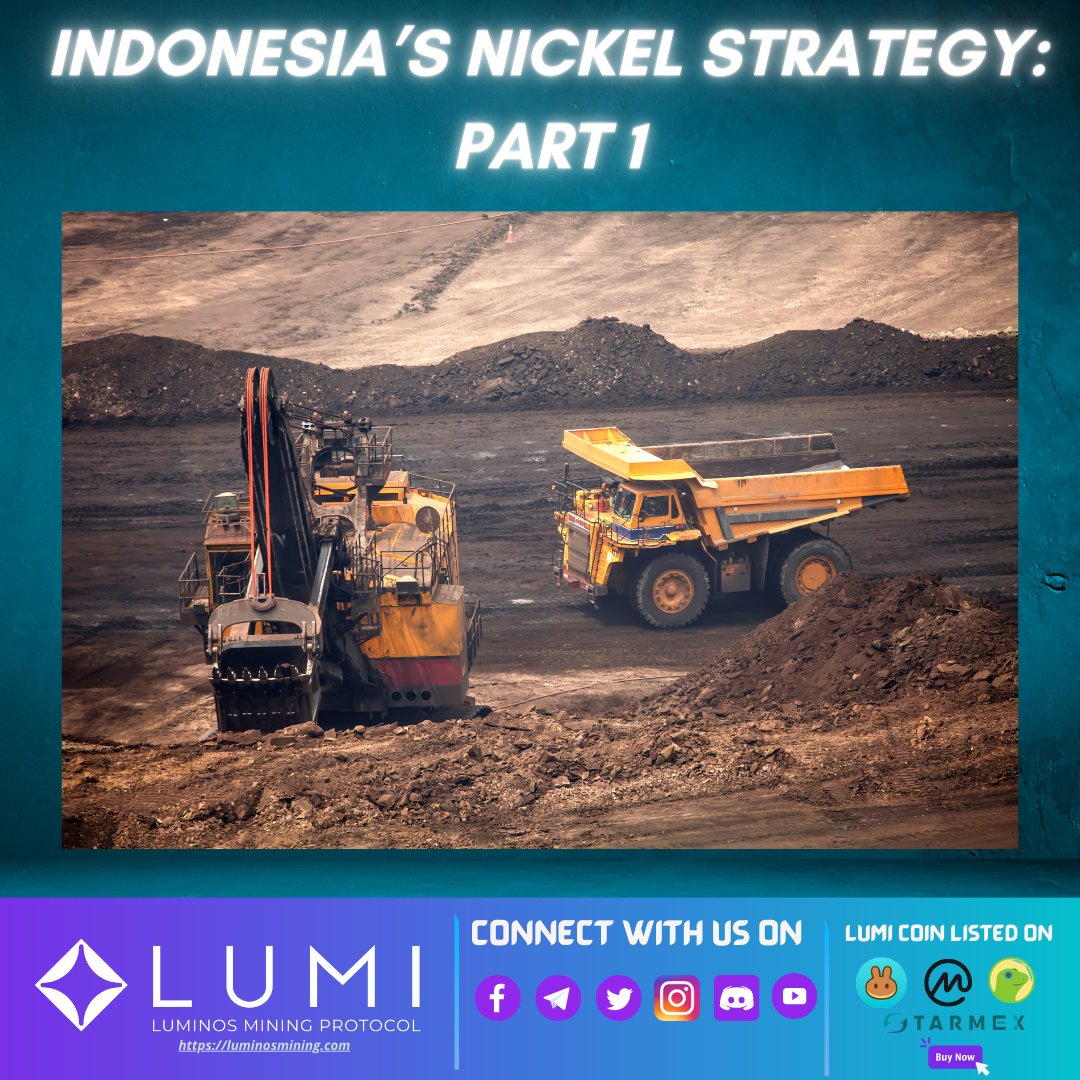 💎Accordingly, The ministry’s plans have been revised before, and the target of 30 nickel smelters by 2023.

🏗𝑳𝒖𝒎𝒊𝒏𝒐𝒔 𝑮𝒓𝒂𝒉𝒂  always tries its best to develop and build the most utility strategies for its mining business.
