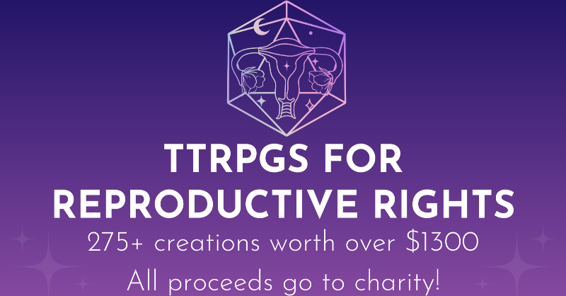 n_quests's tweet photo. Poor @@RollForRomance keeps having to increase the goal on this because it's so wildly popular - probably because it supports an awesome cause - but you get a great value too!
#TTRPG