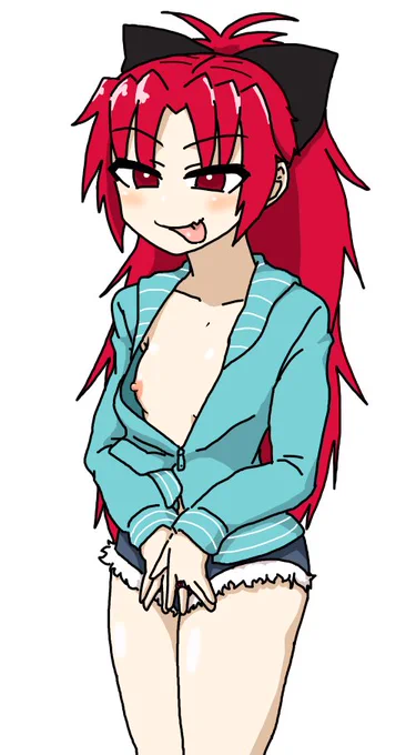 ちょっとだけ佐倉杏子の乳首権を行使します 