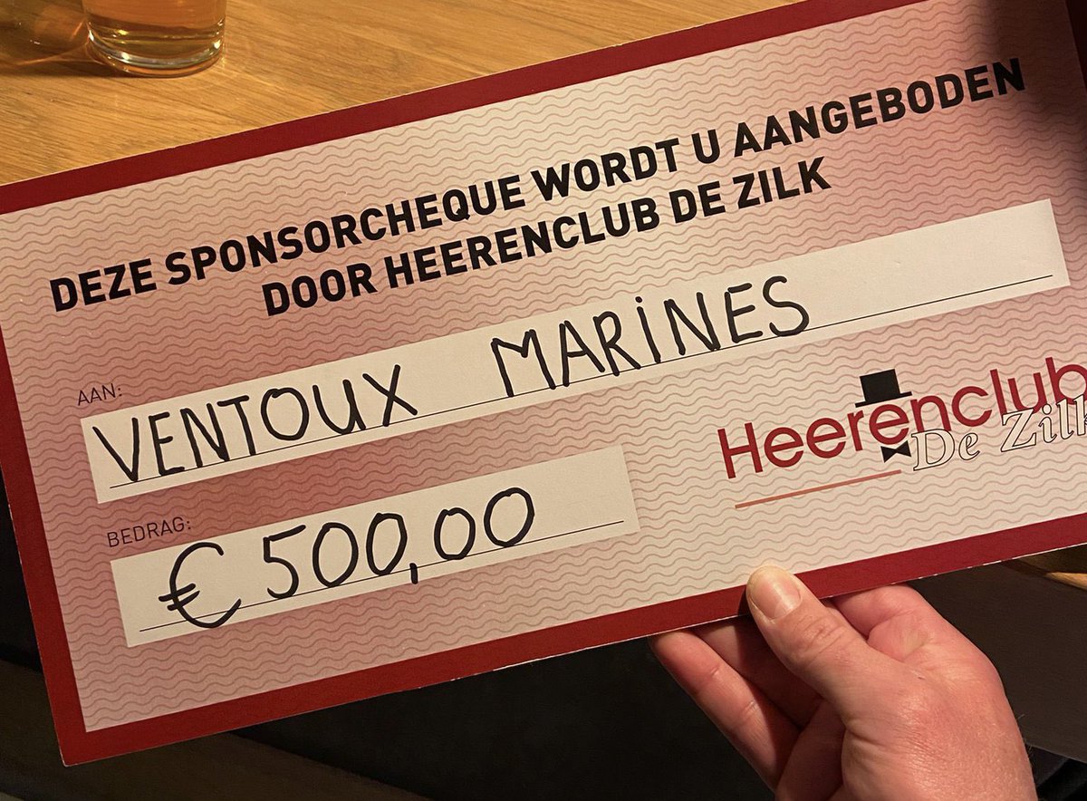 Gisteren mochten wij vertellen over onze deelname @tourduals bij de ondernemersvereniging Heerenclub de Zilk. Na afloop kregen wij een geweldige donatie die wij kunnen gebruiken voor onze missie op 9 juni. Heerenclub de Zilk, super bedankt voor jullie mooie donatie! 🙏🏼