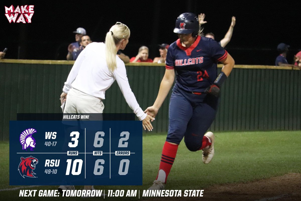 rsusoftball's tweet image. On to the ‘ship! 
One at a time. 😼🐾
#HillcatSoftball #purposedrivenmindset