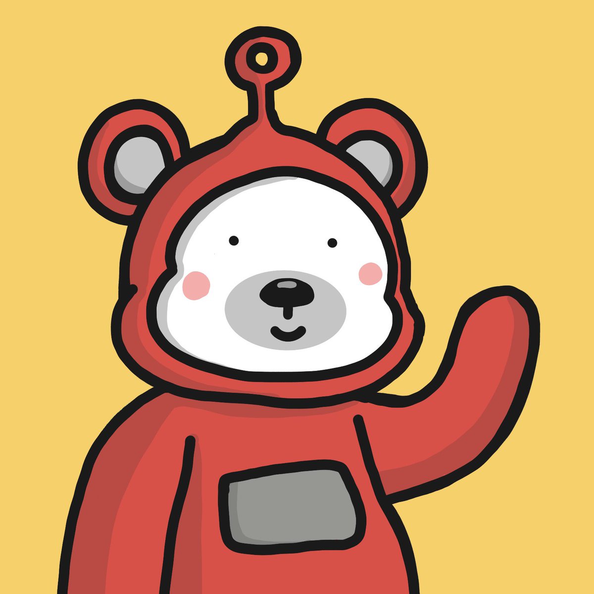 Bearofchris's tweet photo. The red have always been my favourite | Sneak peek for 3rd wave #starbearofchris. 
 
#opensea #openseanft #bearofchris https://t.co/xGGh32eS4V