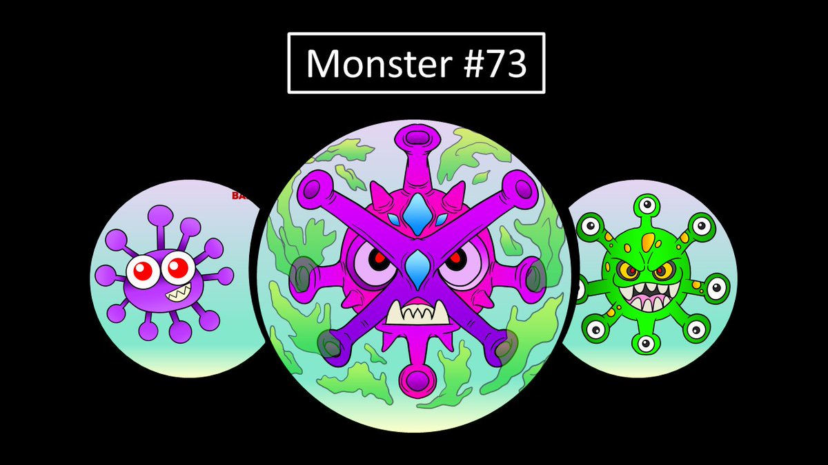 MonsterInvazion's tweet photo. See how our monsters have evolved! They look so magnificent in their adulthood! 

We are currently allowing all baby holders to evolve their monsters to adult stage at a special price! Do join our discord to learn more! 

#XRPCommunity #NFTCommunity #Monsters #sologenic https://t.co/L3ntp4W4Vm