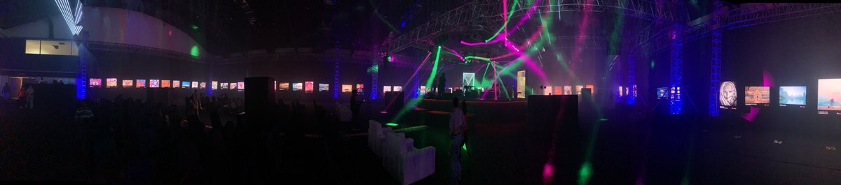 newage_gods's tweet photo. #NamasteyNFTblr main stage showcasing 300+ artworks 🖼🎨from artists all over the world 🌎 Power of community 💪🏼
.
#NFTs #nftcollectors #NFTCommunity #artshare #web3 https://t.co/za1HUKcl3T