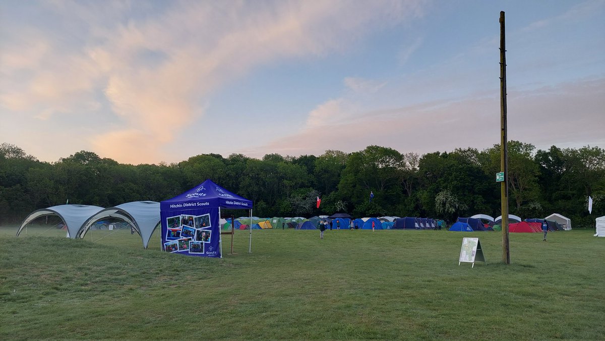 5thhitchin's tweet photo. Camp awakes!! https://t.co/UBw9LQz57L