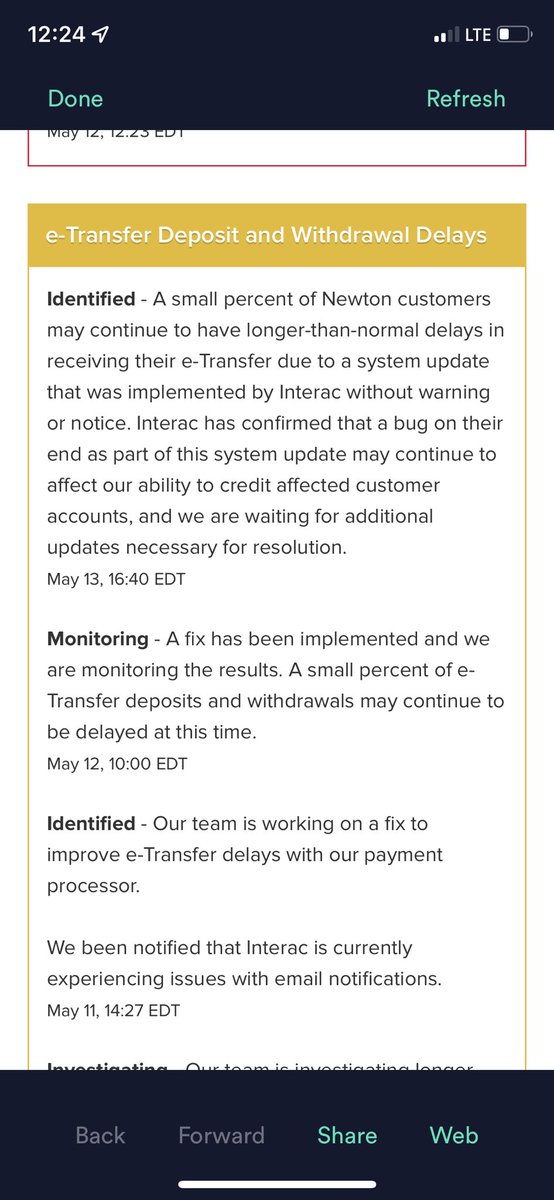 XChokeTrades's tweet photo. Hey @newton_crypto: 12 hours and waiting for an etransfer? No ticket updates. Plz help! #tryingtobuythedip https://t.co/uNYkny5aBZ