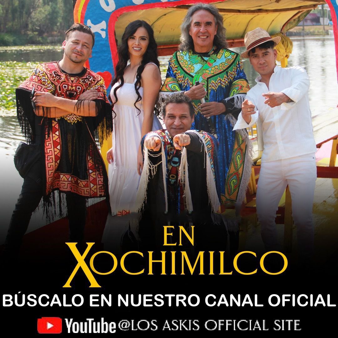 askis_oficial's tweet photo. Sigan viendo nuestro nuevo video por nuestro canal oficial de YouTube EN XOCHIMILCO, compartan para que llegue a mucha gente https://t.co/xSKkN6J4PY