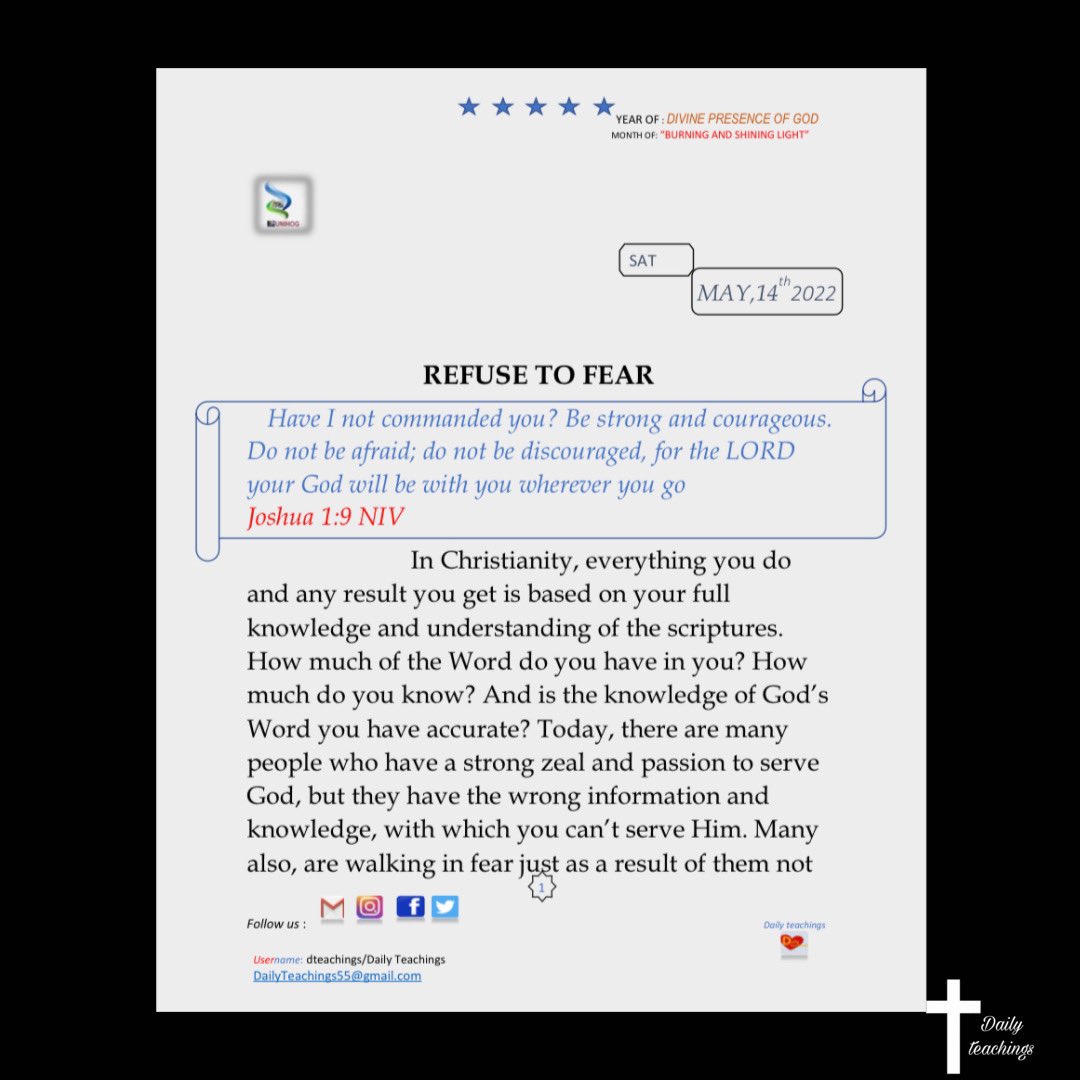 TeachingsDaily's tweet image. How much of the word do you have in you?🤔

How much do you know?🤔

Do you have the accurate knowledge of God’s in you?🤔

We got answers for you 🫵🏼
#refusetofear 
#burningandshininglight 
#divinepresenceofGod