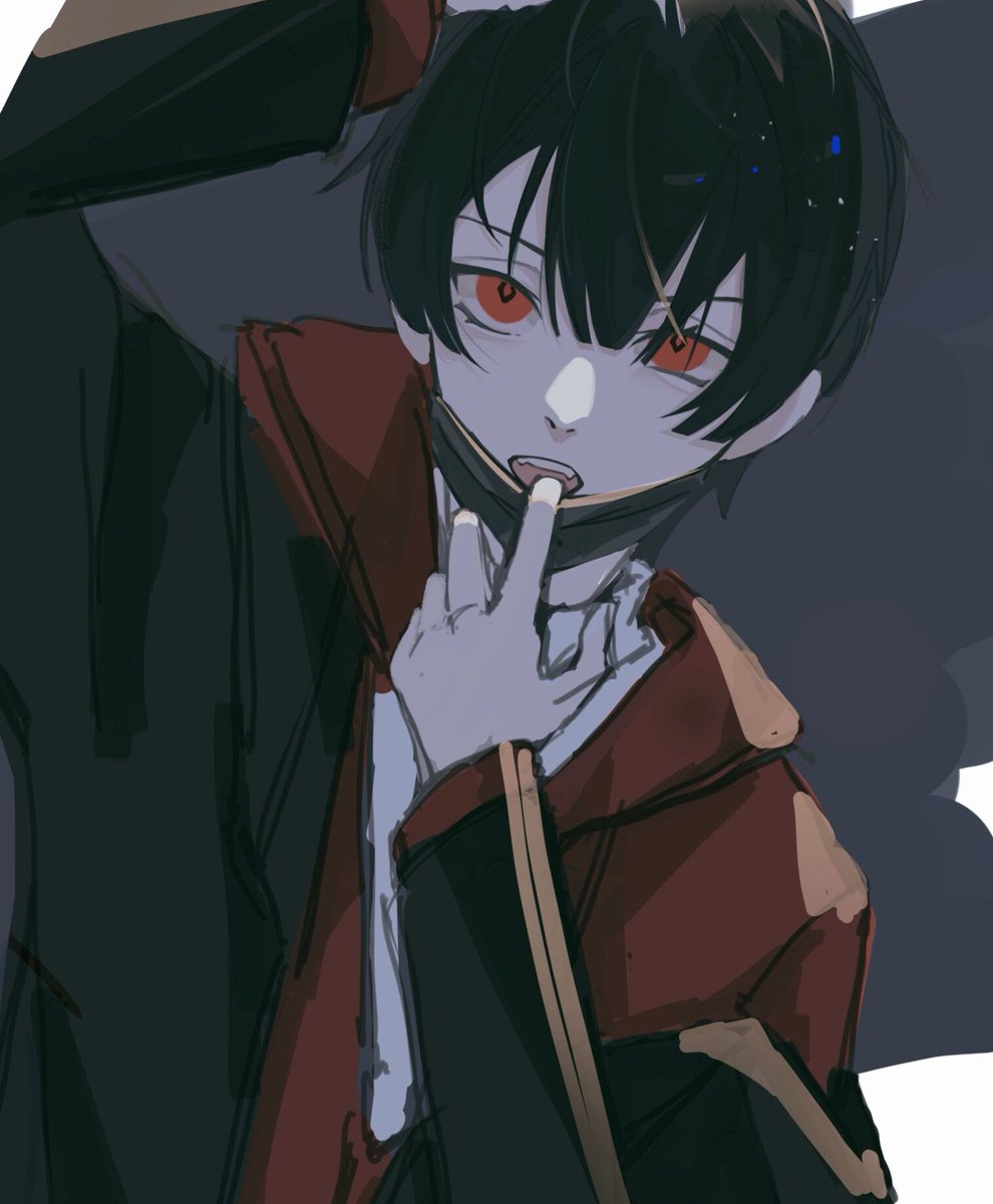 DatouSam's tweet photo. #KuzuArt
黑发！！ 狠狠喜欢了���🥵🥵 https://t.co/ibHXQIeGnq