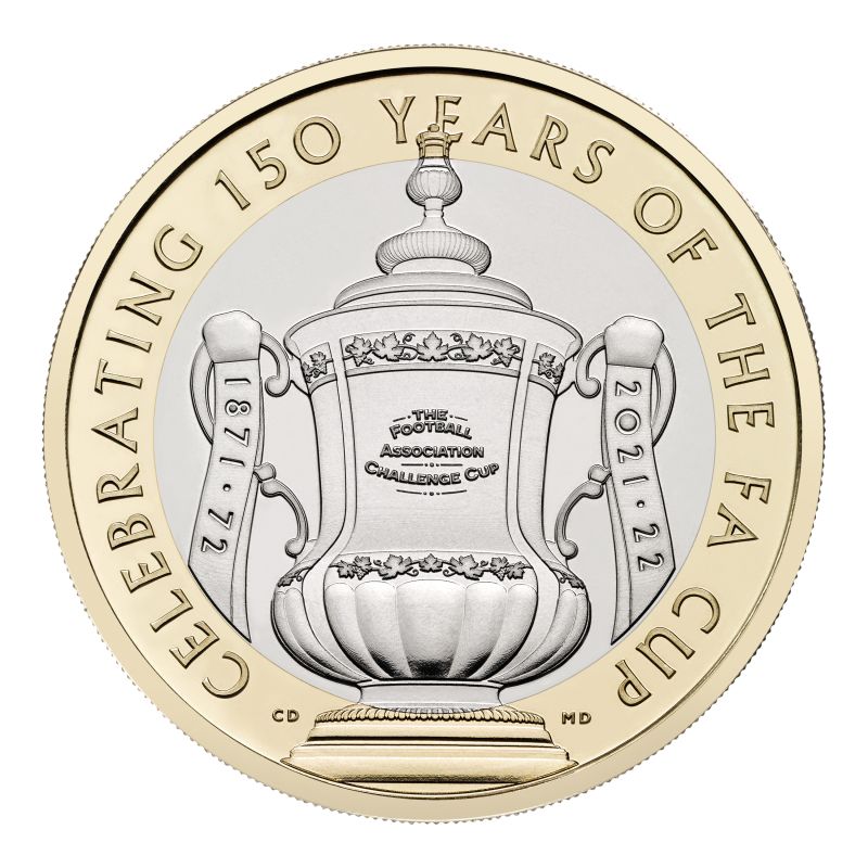 BisonDesign's tweet photo. Our design should be making an appearance at Wembley later. All eyes on the coin toss 👀

@RoyalMintUK @EmiratesFACup https://t.co/ju64u5dO7U