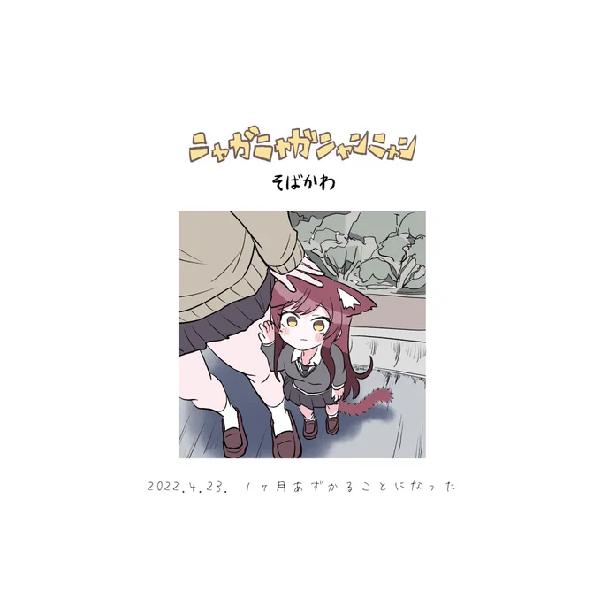 ネコと1ヶ月 