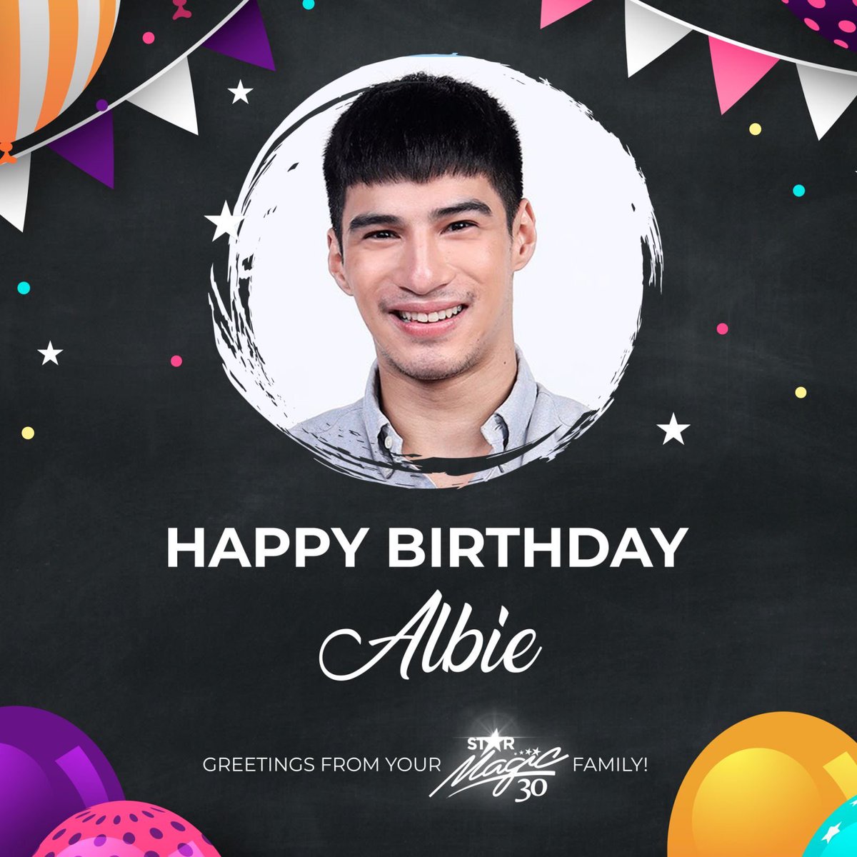 starmagicphils's tweet photo. Happy Birthday, Albie!
May all your wishes come true.
Love, your Star Magic family! ❤️ https://t.co/zr4ISO3INs
