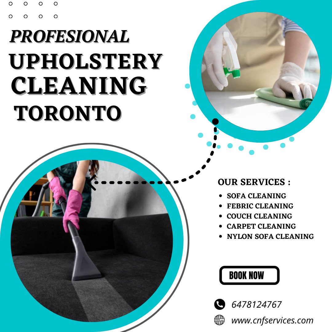 CnfServices's tweet photo. Our professional upholstery cleaning services also provide you fabric cleaning, Fabric Couch Cleaning Cost in Toronto, Ontario services.
.
.
.
Visit : https://t.co/LF26TKp3uo
#cleaning  #cleaninghacks #upholstery #upholsterycleaning #upholsteryfabric #sofacleaning https://t.co/eHAoKDgtzS