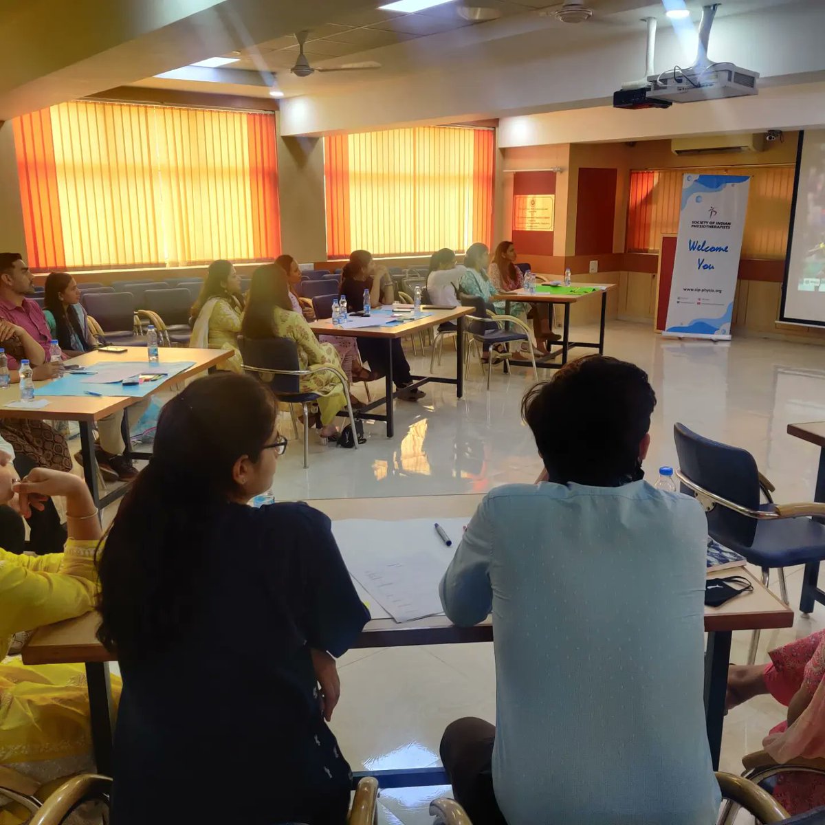 SIP_Physio's tweet photo. Thank you Dr. Amit Sharma of @RKUniversity for conducting a #SIPTALK on such an enriching and engaging session on Creating an Effective Learning Environment Using Multiple Intelligence for #Physiotherapy Teachers.
#IndianPTs #GlobalPT #Funding4PTs https://t.co/TJlJHLhfOj