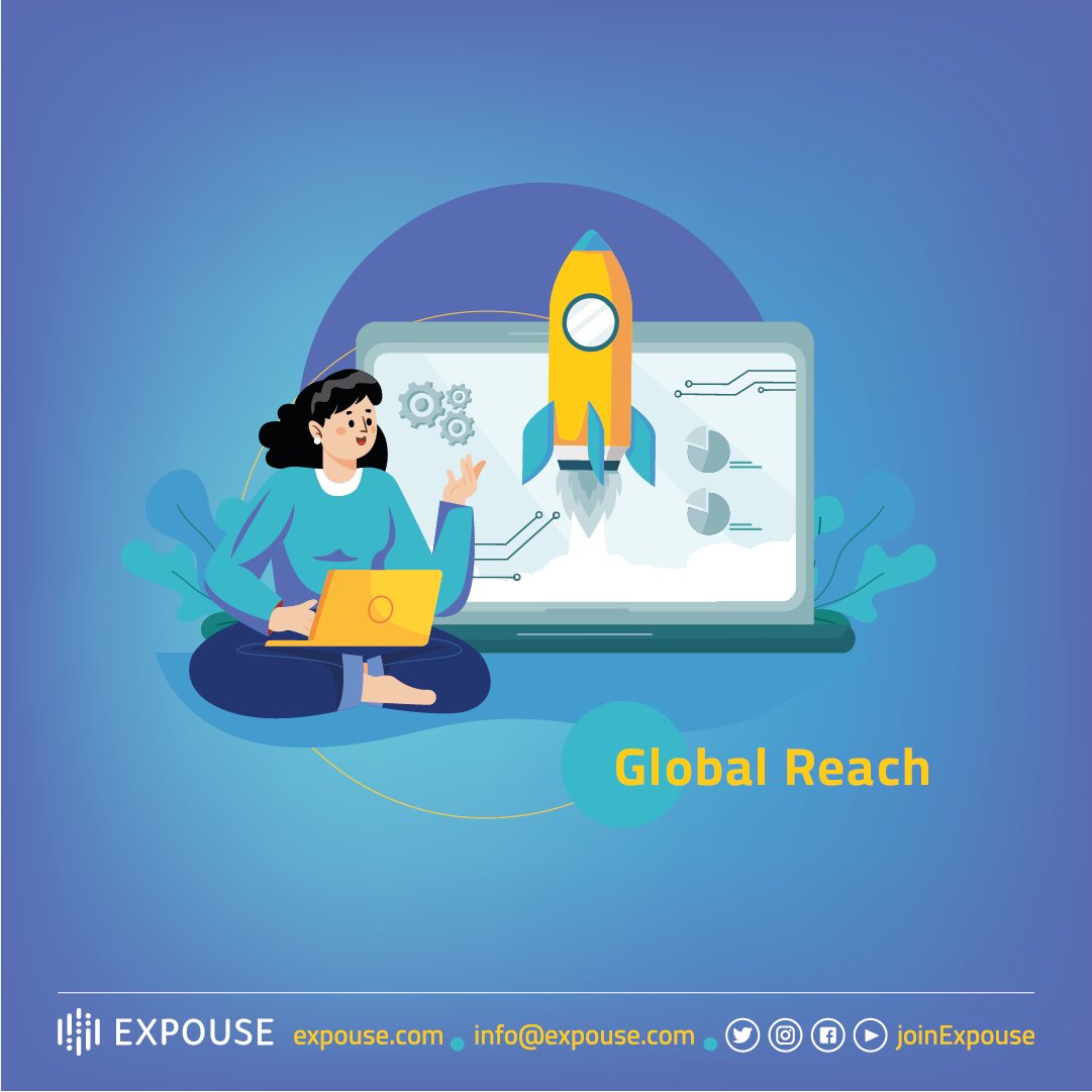 Reach globally through the mesmerizing event.
Expouse creates virtual events that are attended by people from all over the world. It is a platform for anyone to come together and share their thoughts and ideas in a virtual environment.

#ExpoEvent