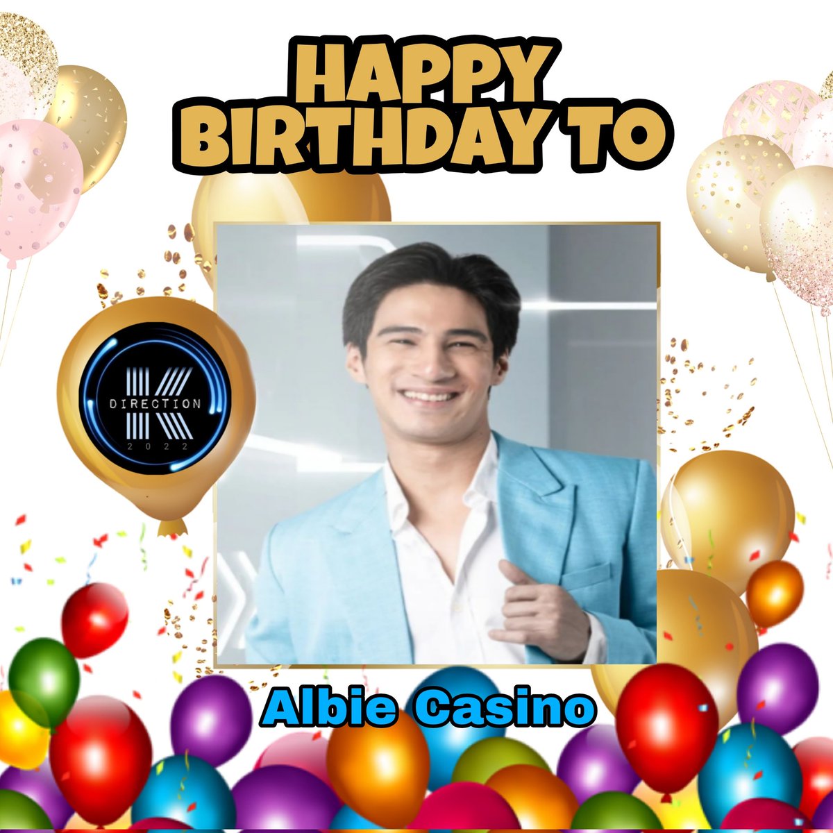 KumuDirectionPH's tweet photo. KUMU DIRECTION

From your Royals Family @abcasino09 we would like to greet you a Happy Birthday, more blessings to come and good health to you and to your family. 🎂

#KumuDirection
#AlbieCasino https://t.co/ASHhx1AV6K