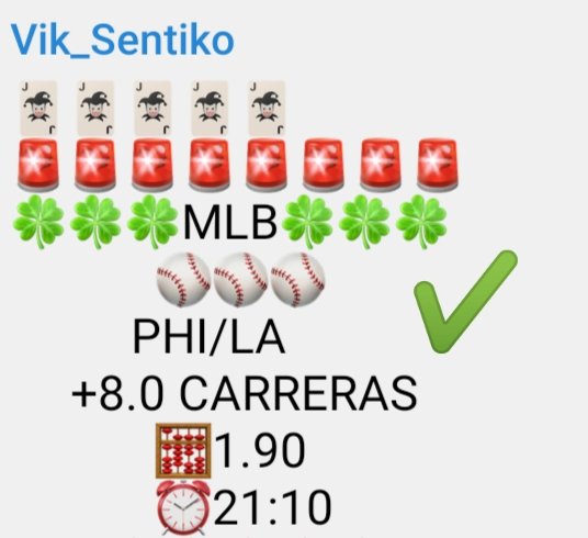Vik_Sentiko's tweet photo. Terminamos el día
2✅1🔴 https://t.co/zC4sISPLg8