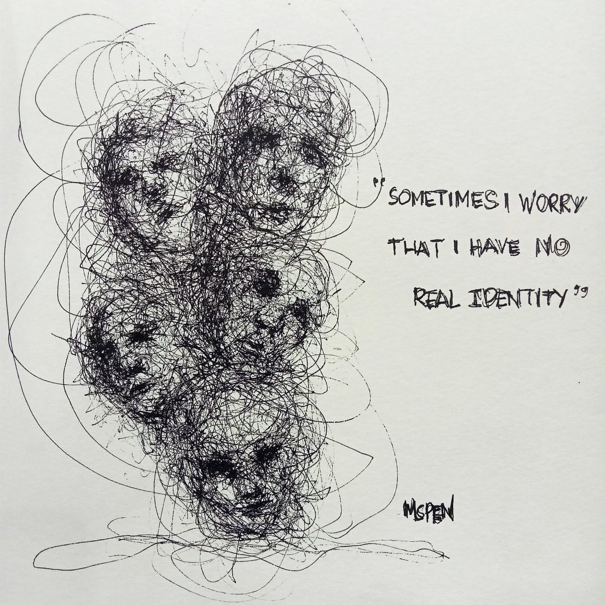 msp3n's tweet photo. “Sometimes I worry that I have no real identity” https://t.co/New8ryhsdm