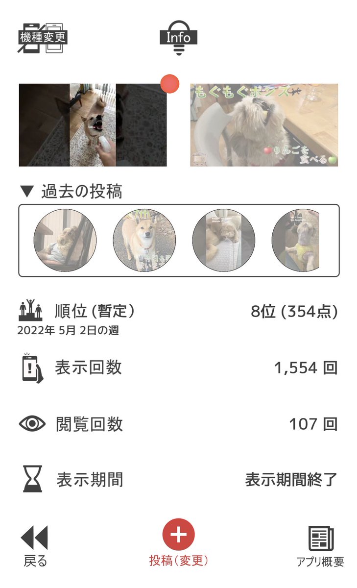 waonstagram's tweet photo. Cycleyアプリで動画を見てくれた方々ありがとう御座います🙇♂️
2つともTop10入させて頂きました🙌
✨8位✨
Spray bottle dog🚿霧吹きでぺろんぺろんする柴犬
https://t.co/AWZeUJfLBx
✨9位✨
【ASMR】 もぐもぐポンズ🍎りんご食べる🍏【Eating Sound】【咀嚼音】
https://t.co/p6zPvS5Due
#Cycley https://t.co/dlvMpXlTiL
