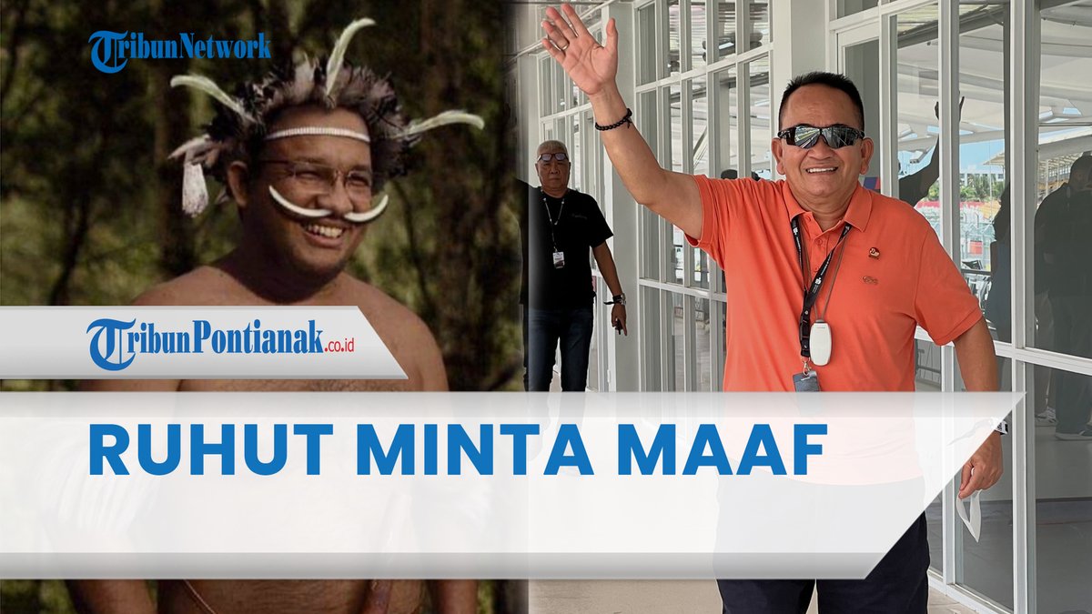 tribunpontianak's tweet photo. Ruhut Sitompul Akhirnya Minta Maaf Terkait Postingan Foto Anies Baswedan Berpakaian Adat Papua!
https://t.co/t3az8x6KW6
#ruhutsitompul #AniesBaswedan #papuaviral #RuhutLanggarUUITE #RuhutSitompulRasis #Kenta #ThomasCup2022 #ThomasUberCup2022 #LGBT https://t.co/U3ck1nGfje