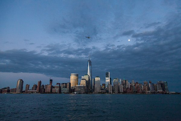 New artwork for sale! - "Skyline in Blue" - fineartamerica.com/featured/skyli… <a href="/fineartamerica/">Fine Art America</a>