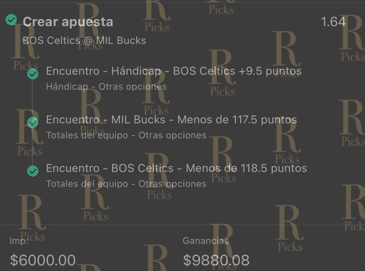 R PICKS (Tipster) tweet media