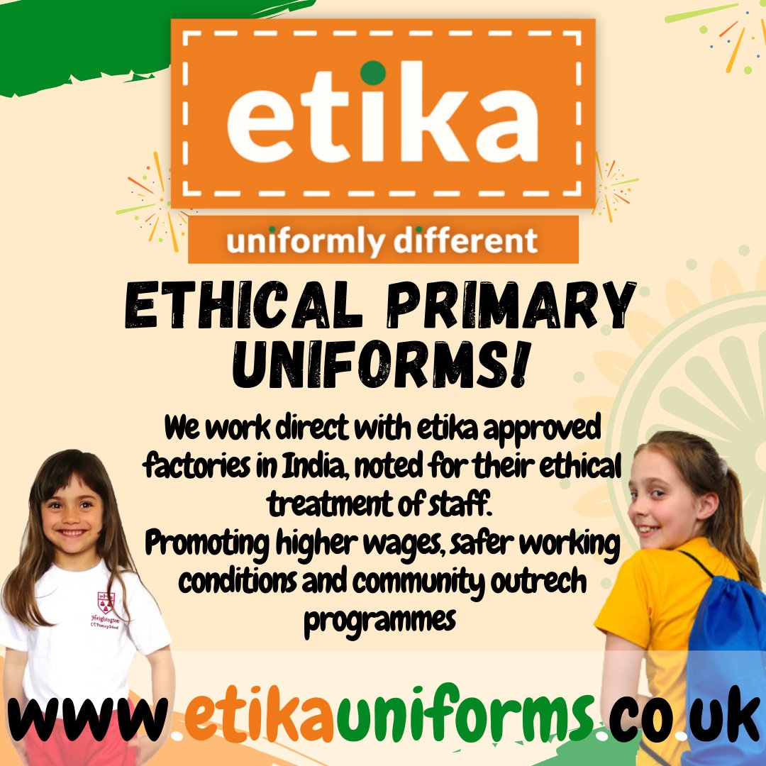 etikaUniforms's tweet photo. Our uniforms are made from high quality materials, in factory's with a focus on staff welfare. 

Promoting safer working conditions, fair wage and community outreach. 

etika is proud to be different. 

#ethical #primaryeducation #supportsmallbusiness #community https://t.co/w3yVBbXXDj