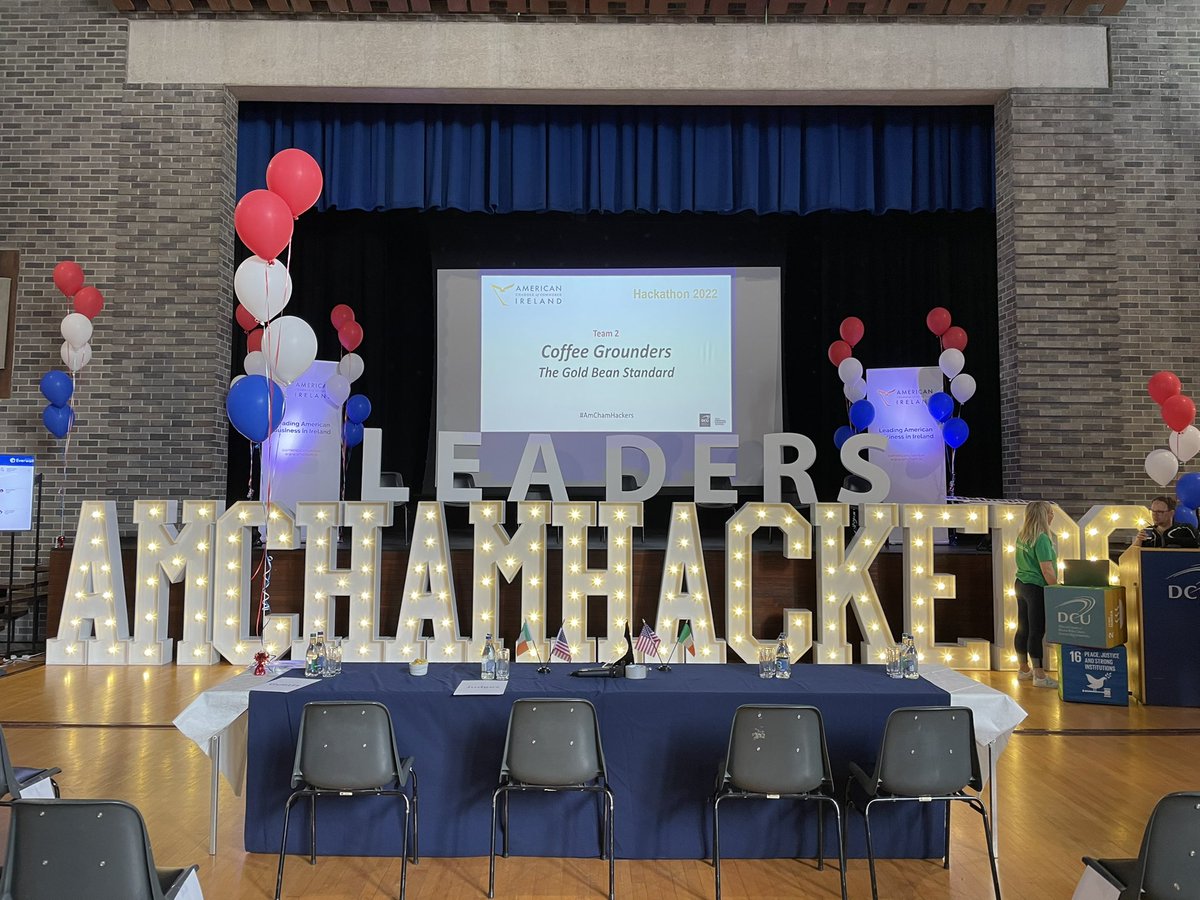 CGrounders7's tweet photo. Reveal Day 😎💡 #GoldBeanStandard #CoffeeGrounders #AmChamHackers https://t.co/FXatzCJxS3