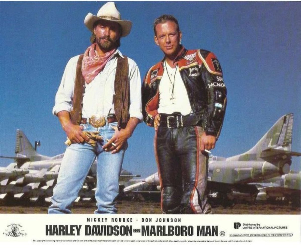 ハーレーダビッドソンとマールボロマンのドン・ジョンソン