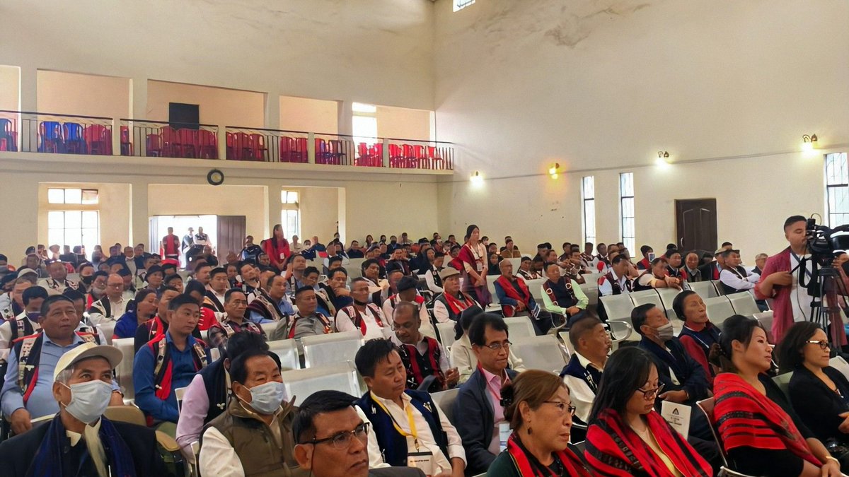 YanthungoPatton's tweet photo. A delight to be a part of the CNTC Get Together cum Cultural Programme today in Wokha and share thoughts, discuss ideas. Appreciation to Lotha Hoho for beautifully hosting the significant event and truly thankful to everyone for their participation!

@MyGovNagaland @BJP4Nagaland https://t.co/ofWoToCEyr