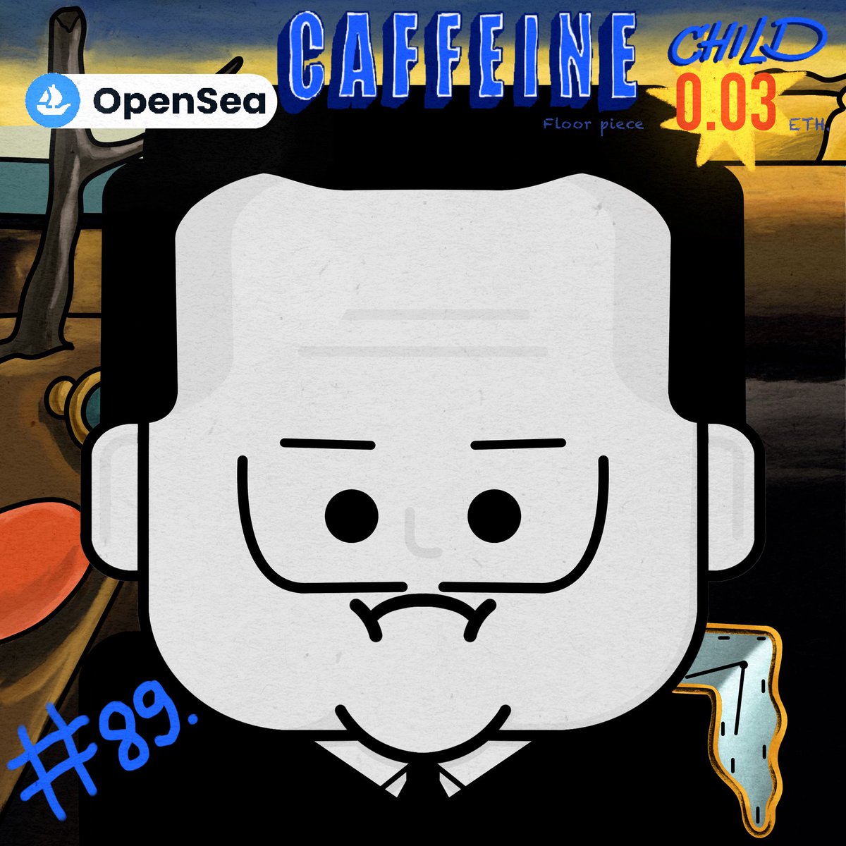 Caffeienchild's tweet photo. 💥New drop💥  
Caffeine Child 🌝✨  in @opensea 
Floor piece 0.003 ETH !!!   

https://t.co/4XWiEFYlQT

#opensea #NFTCommmunity #NFTdrops #NFTcollections #NFTartwork #nftthailand  #NFTTHAILAND #NFTCommmunity #NFTThaicommunity #NFTProjects #nft #NFTdrop #OpenSeaNFT https://t.co/gM7gJlnucq