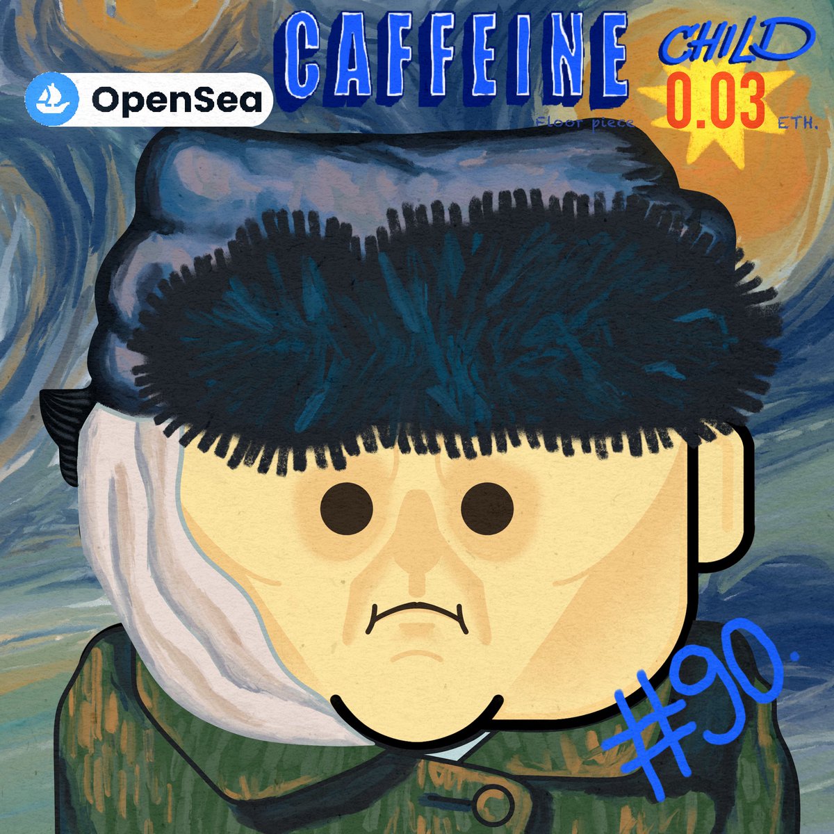 Caffeienchild's tweet photo. 💥New drop💥  
Caffeine Child 🌝✨  in @opensea 
Floor piece 0.003 ETH !!!   

https://t.co/4XWiEFYlQT

#opensea #NFTCommmunity #NFTdrops #NFTcollections #NFTartwork #nftthailand  #NFTTHAILAND #NFTCommmunity #NFTThaicommunity #NFTProjects #nft #NFTdrop #OpenSeaNFT https://t.co/gM7gJlnucq