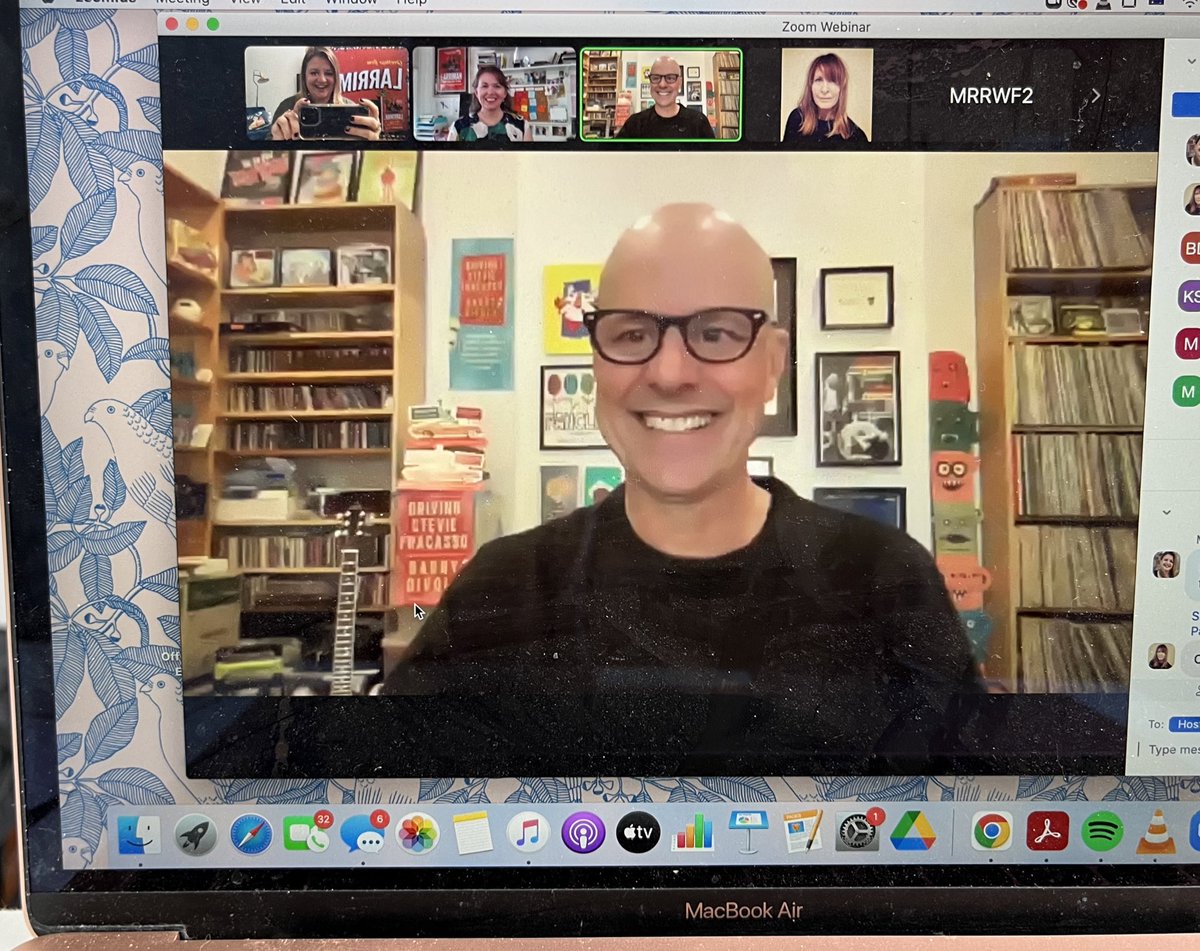 Caroline Graham (@caro_e_graham) on Twitter photo It might be a virtual appearance but <a href="/KylieMStevenson/">Kylie Stevenson</a> and I loved talking to <a href="/BarryDivola/">Barry Divola</a> about all things Larrimah for #mrrwf2022 It might be a virtual appearance but <a href="/KylieMStevenson/">Kylie Stevenson</a> and I loved talking to <a href="/BarryDivola/">Barry Divola</a> about all things Larrimah for #mrrwf2022