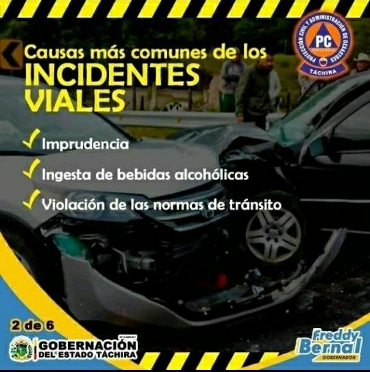 PCivilTachira's tweet photo. #AlertaConductores🚨 #TáchiraMuéveteConConciencia #HechosViales🚑🏥

https://t.co/pn8S8ZP3xi

@FreddyBernal @Gob_Tachira @Amemosaltachira @cperezampueda @YesnardoC @CeballosIchaso1 @PCivil_Ve https://t.co/G0gYcFWBaw