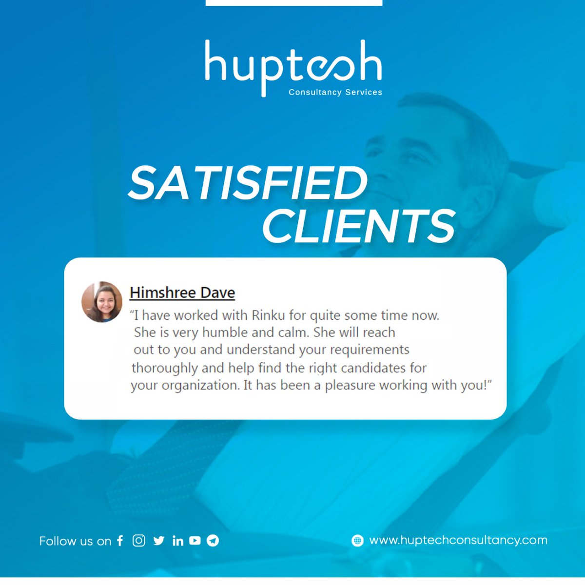 Huptechconsulta's tweet photo. #satisfaction  of clients make us #boost #happyclients #happyus

#satisfactionclient #satisfaction #happyclients #happyus #clientreview #clientsatisfaction #clientfeedback https://t.co/T9UZ8oO0m0