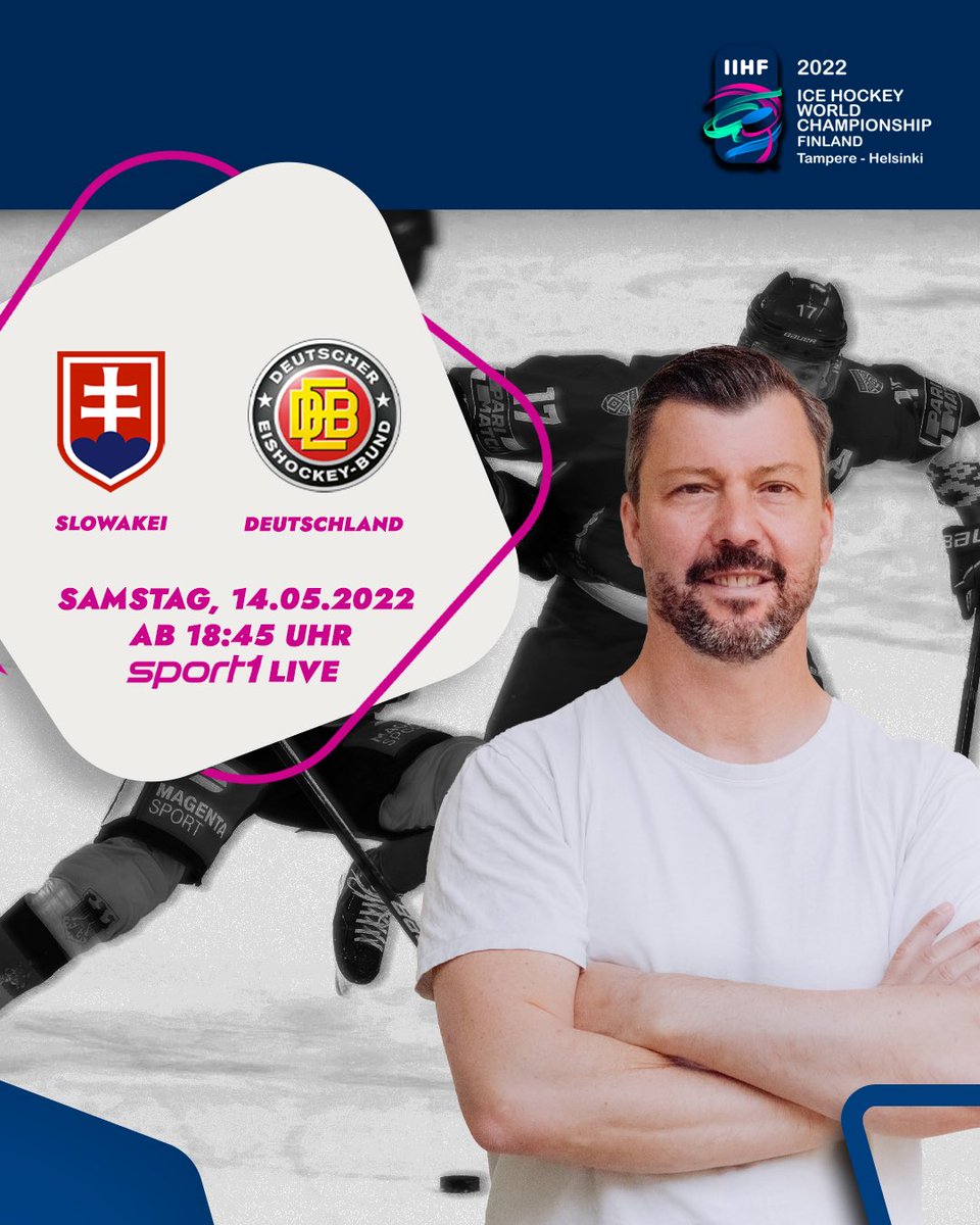 RickGoldmann's tweet photo. Kurz schütteln und weiter! Auch heute gibt’s 🏒🇩🇪 live bei @SPORT1 – und nicht nur das!
#eishockeywm #iihfworlds #2022iihfworlds #letsgogermany https://t.co/kAkyQTcR1G