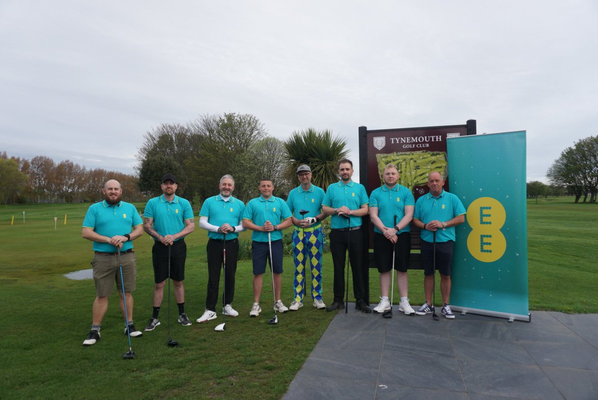 Hotpoint_asher's tweet photo. @EE @MarcAllera @TynemouthGC Recently group of 8 from EE Tyneside played 2 rounds of golf and raised £500 for local charity Tynemouth Dementia Day Centre who recieve no funding for the work they do. This money will go a long way towards supporting the centre and those they care https://t.co/Nj8RiA2oTr