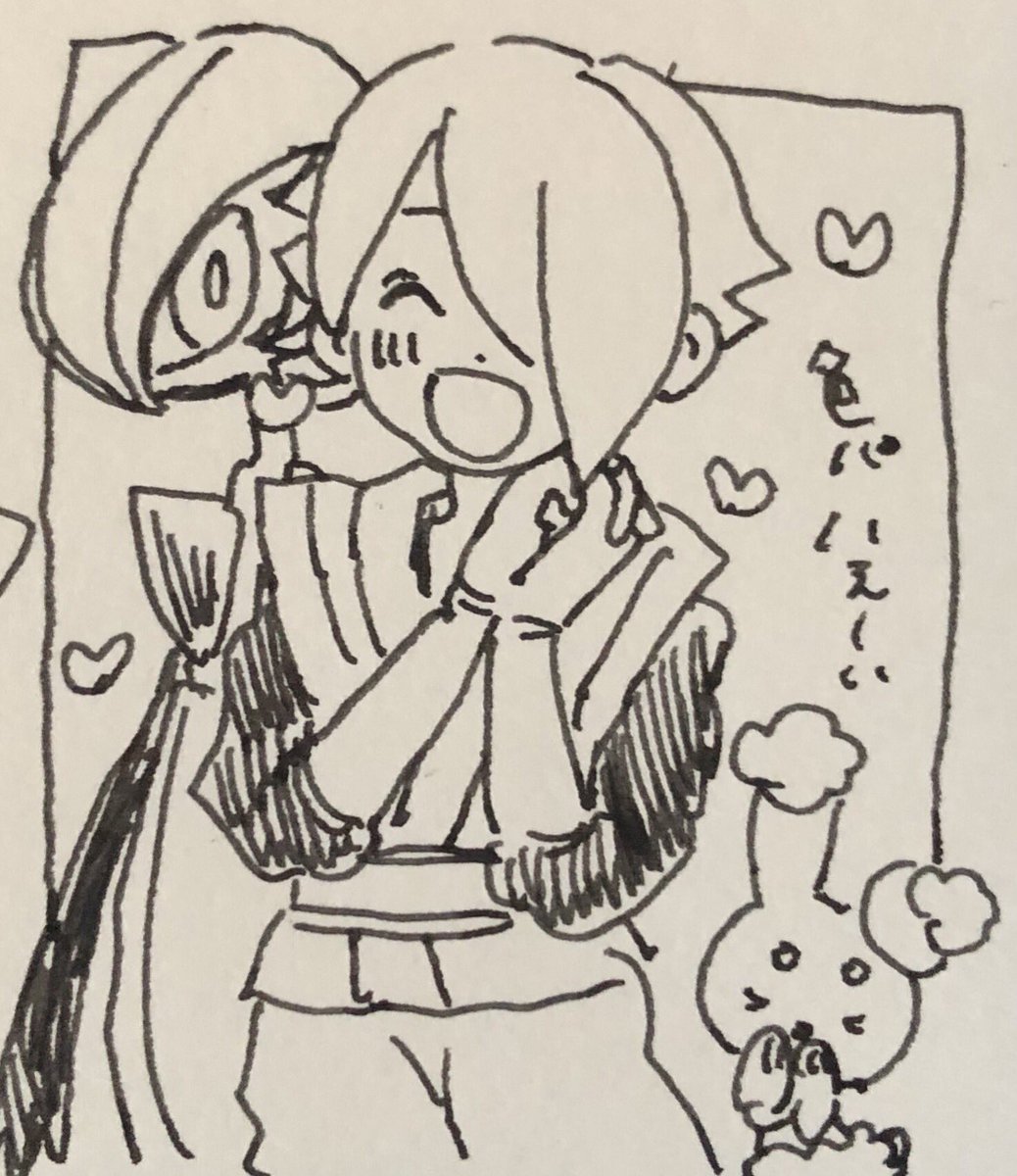 アルセウス主人公とユウキくん 