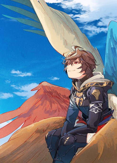 グランブルーファンタジー 四騎士 イラスト 高精細複製原画