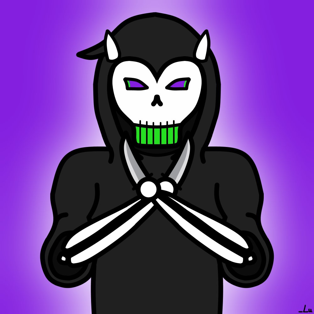 underscoreLu's tweet photo. I made fan art of #BitReaper 42! The pieces didn't really turn out as well as I would have hoped, but I'm still proud of them!
@keepitlunatic https://t.co/5mQglG2qKz