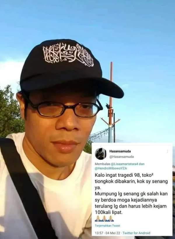 jeffmanguni's tweet photo. Polisi tolong TANGKAP MANUSIA SETAN INI!Orang ini sudah PUNUA NIAT! 👹
@ListyoSigitP @DivHumas_Polri @BSSN_RI @CCICPolri @mohmahfudmd @Triyogo22684337 @Dennysiregar7 @aagym @MardaniAliSera https://t.co/FEpjLb493m