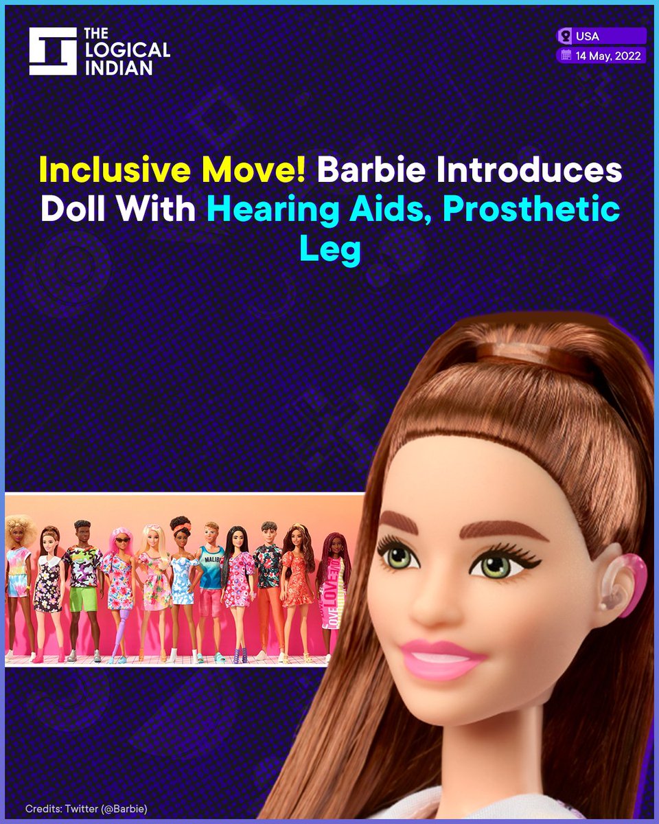 LogicalIndians's tweet image. #teachinginclusivity - Almost everyone remembers playing with a #Barbie doll as a child. However, the Barbie doll is no longer how it used to be. With time, even beauty has evolved.

#barbiedoll #inclusion #evolution