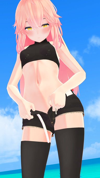 「ベルト締めなきゃ...」 