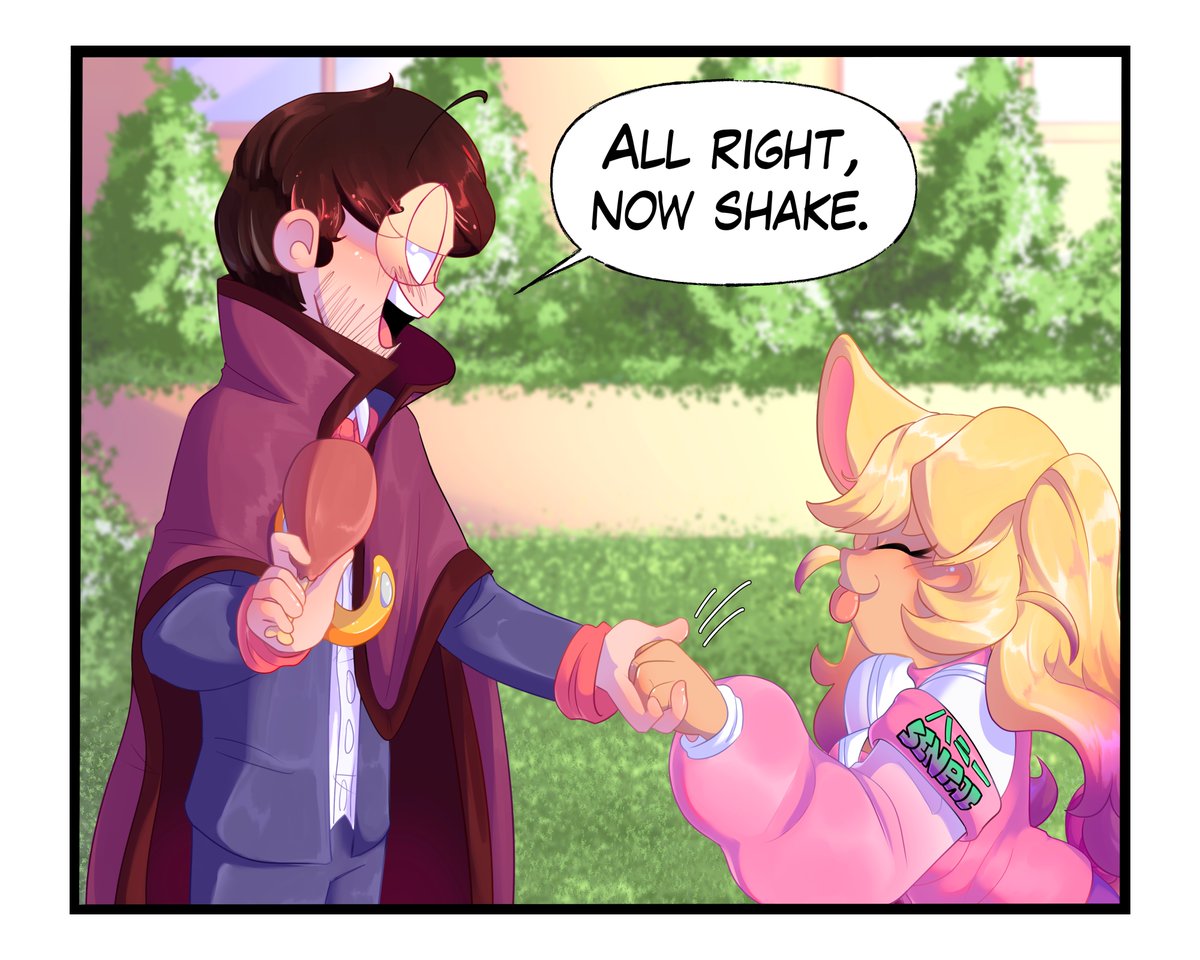Maid4Comics's tweet photo. Tricks with Doggo (ft @HoneyPupSenpai)
#webcomic #webtoon #CANVASHiddenGems #comic  #WebtoonCanvas https://t.co/ZYDt1zPURo