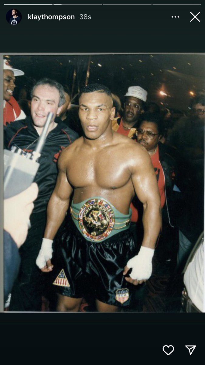 BradyKlopferNBA's tweet image. Klay’s IG story: Jackson, Tyson, Jordan, Game 6