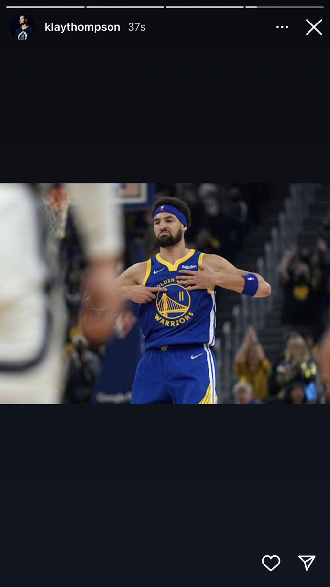 BradyKlopferNBA's tweet image. Klay’s IG story: Jackson, Tyson, Jordan, Game 6