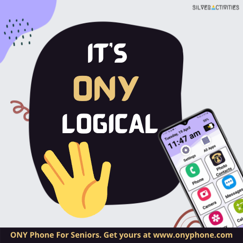 Technology does not need to be complex. Simplicity trumps complexity every single time we can imagine. It's only logical to find ways that make our life easy, and ONY phone is one step towards that for older adults. 
#ActiveAging #Elderly #SeniorFriendly #PhoneForSeniors #Android